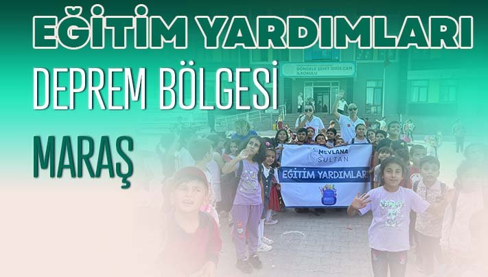 Deprem Bölgesi Eğitim Yardımları