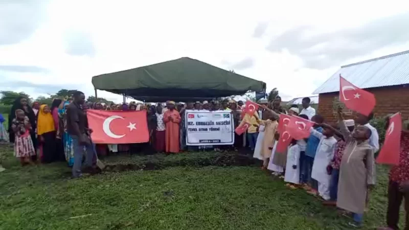 HZ EBU BEKİR CAMİİ AÇILDI