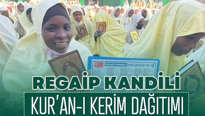 Regaip Kandili Kur'an-ı Kerim Dağıtımı 2024