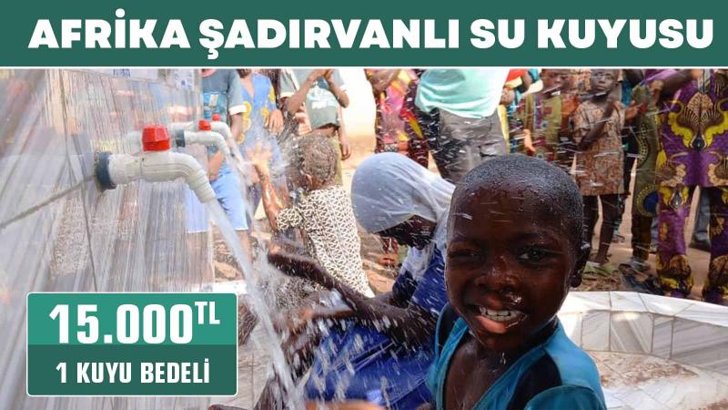 Afrika Şadırvanlı Su Kuyusu