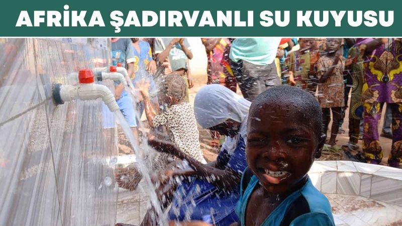 Afrika Şadırvanlı Su Kuyusu