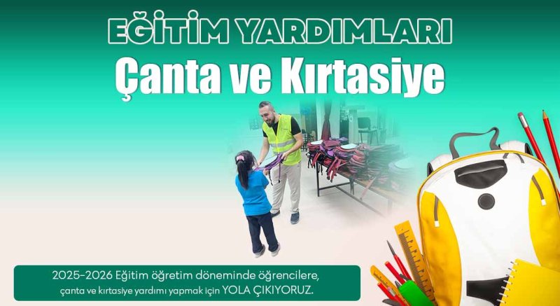 Çanta ve Kırtasiye Yardımı