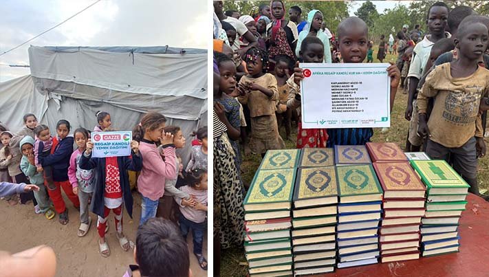 REGAİP SICAK YEMEK VE KUR’AN DAĞITIMI