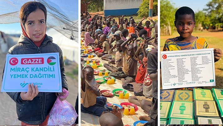 GAZZE VE AFRİKA'YA YARDIM ELİ