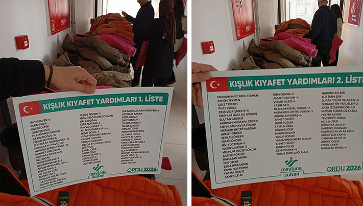 SICAK BİR DOKUNUŞ: GÖLKÖY KIŞ YARDIMI
