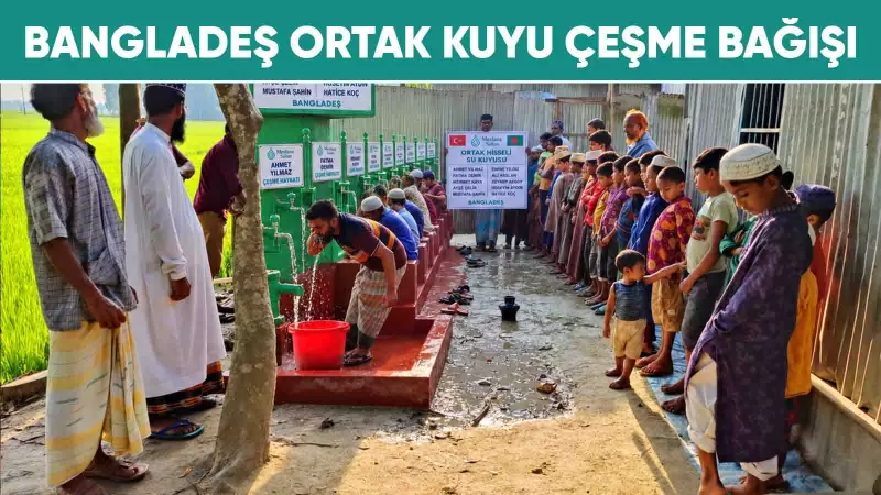 Bangladeş Ortak Kuyu Çeşme Bağışı